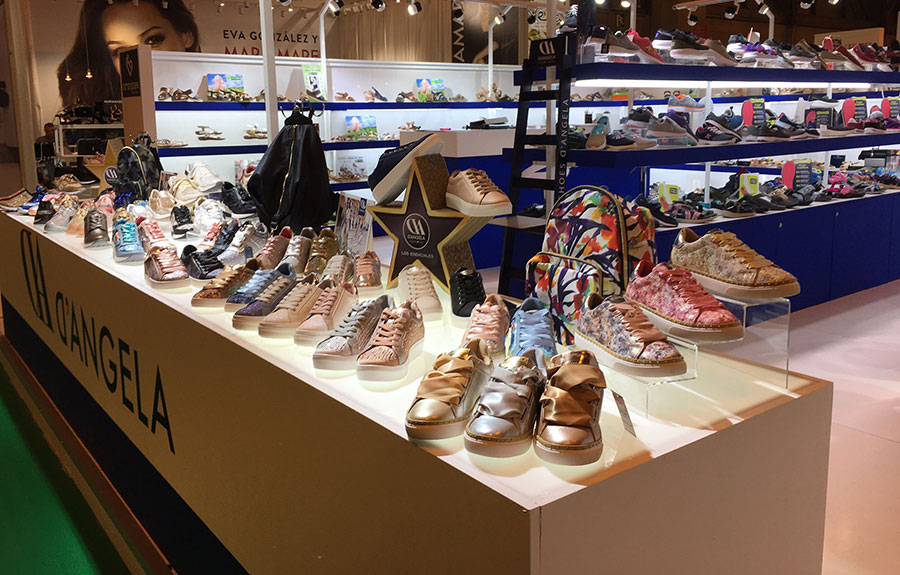 Gran acogida de D’Angela en Momad Shoes