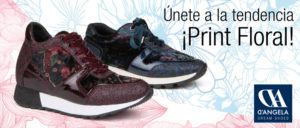 Sneakers estampado floral - Dangela sorteo