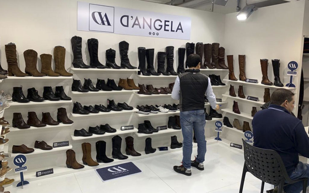 Gran Acogida de D’Angela en la Feria Expo Riva Schuh 2020